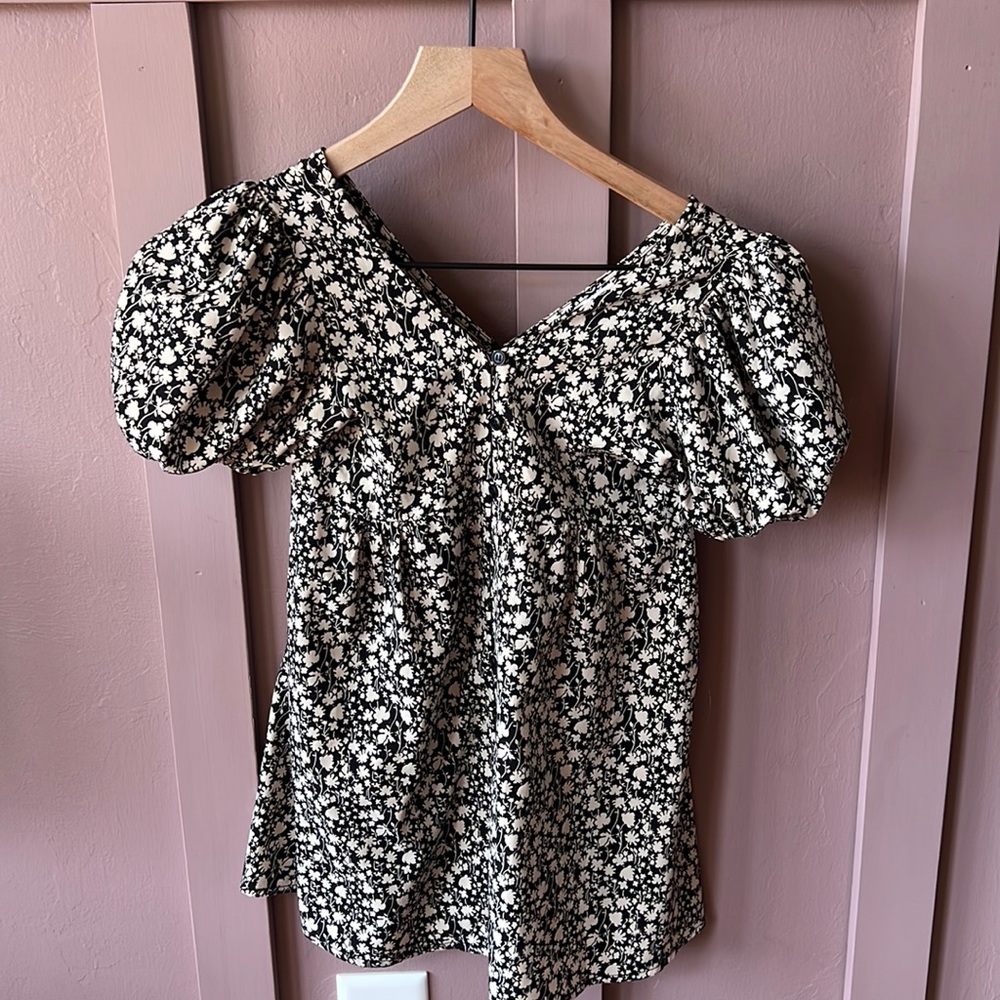 Zara floral dress